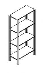 Regał magazynowy C-G 085