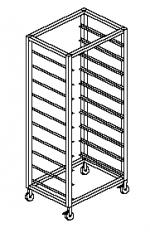  Regał jezdny na tace / GN C-G 082