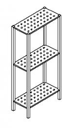 Regał perforowany C-G 087