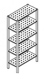 Regał perforowany C-G 089