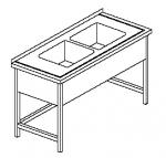 Zlew dwukomorowy C-R 045