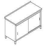 Szafka przelotowa z drzwiami przesuwnymi / uchylnymi C-R 031