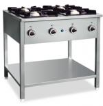 Kuchnia gazowa 4 palnikowa Kromet 000.KG-4L